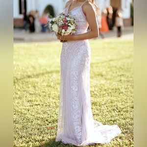 Lavender prom dress